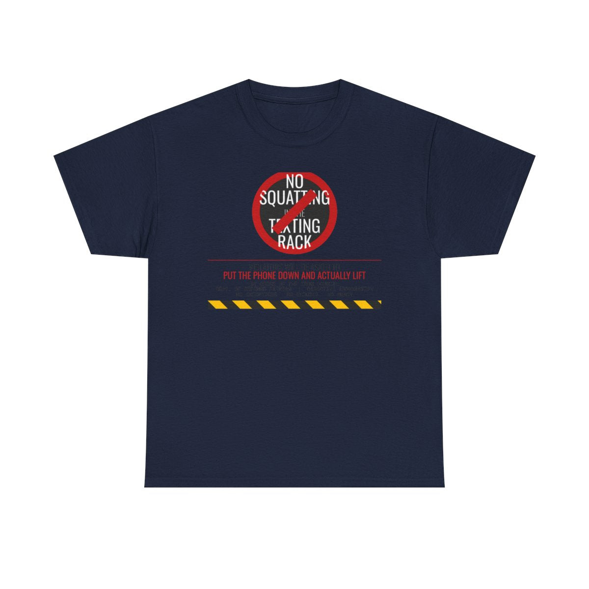 DoD Fitness - No Squatting Texting Rack Women's Tee