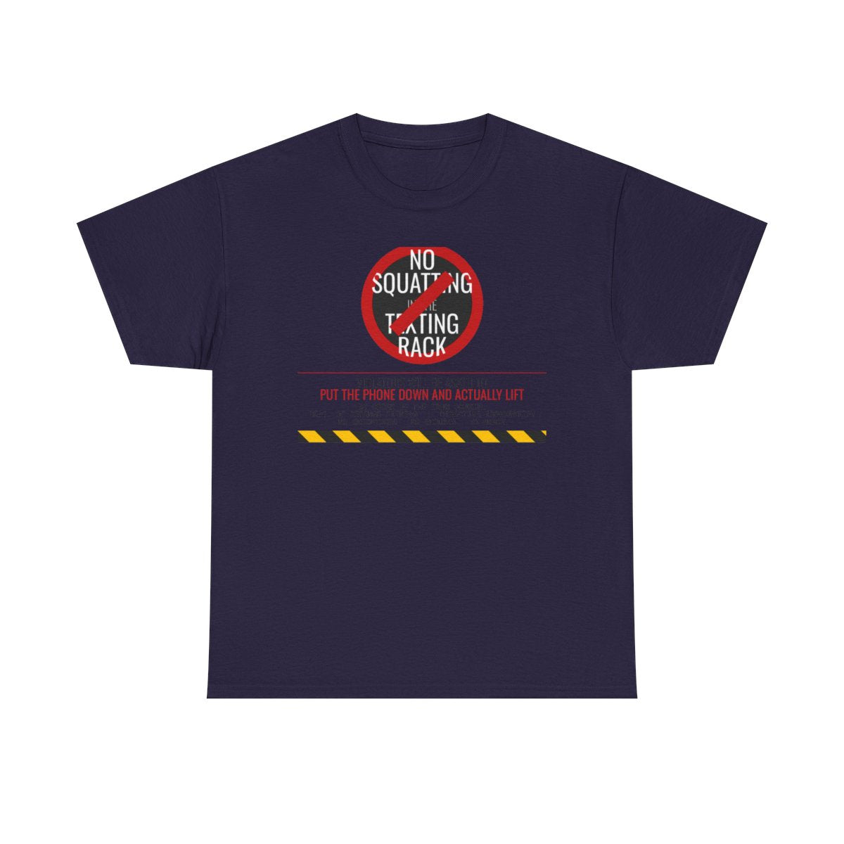 DoD Fitness - No Squatting Texting Rack Women's Tee