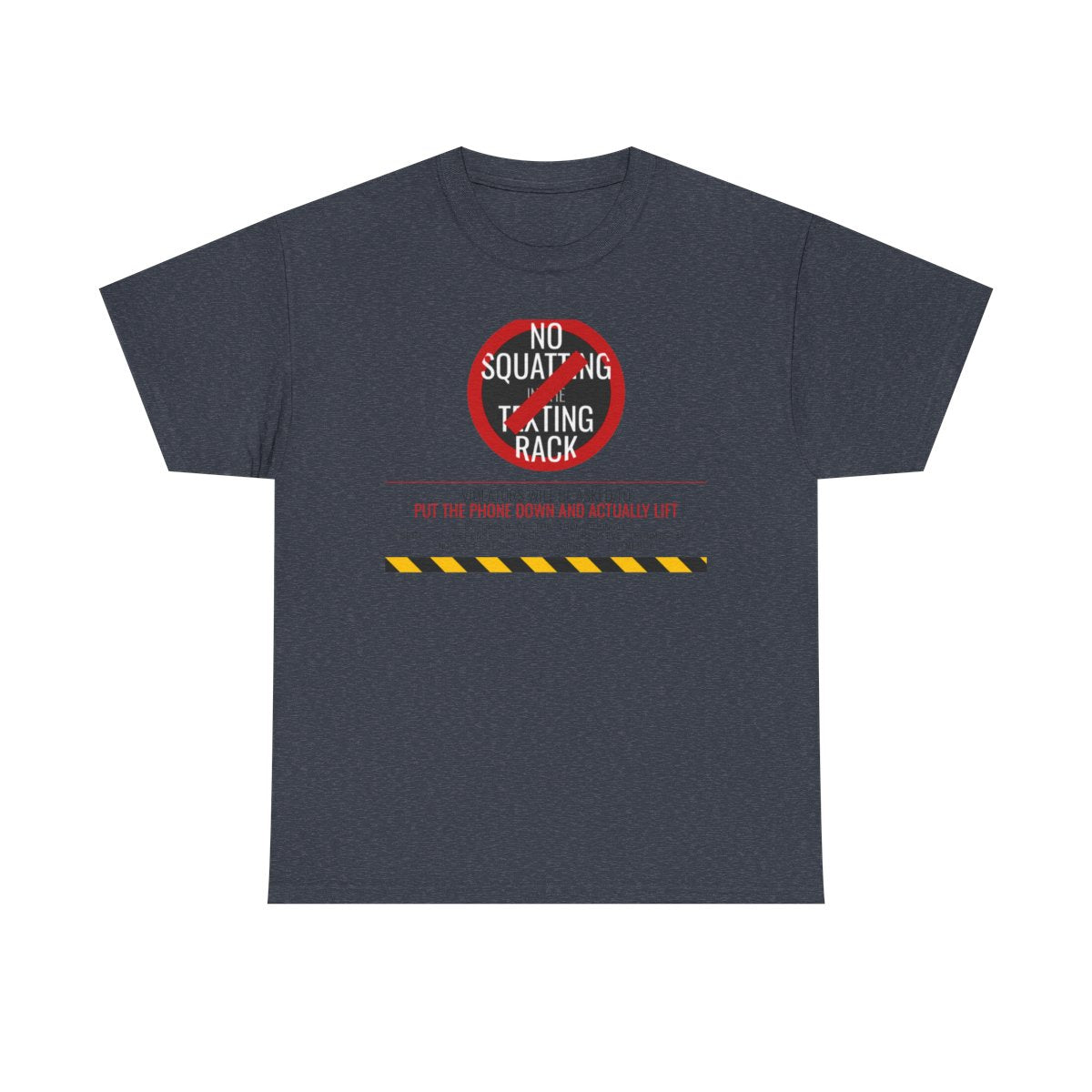 DoD Fitness - No Squatting Texting Rack Women's Tee