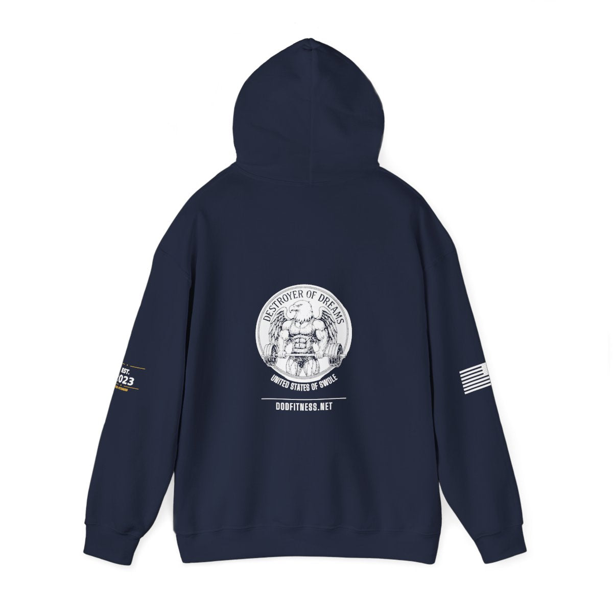 DoD Fitness - Resting Gym Face Hoodie