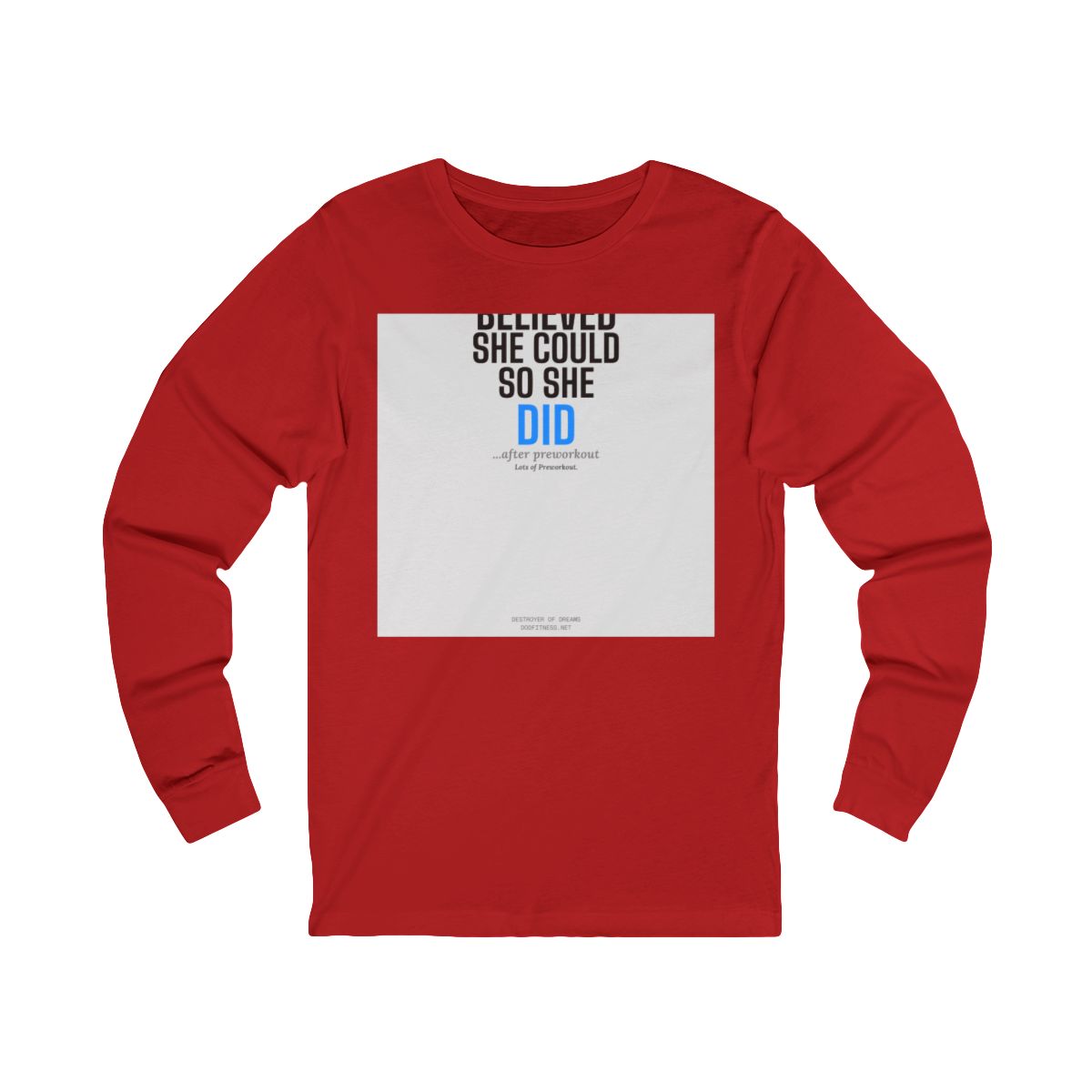 DoD Fitness - She Believed LS