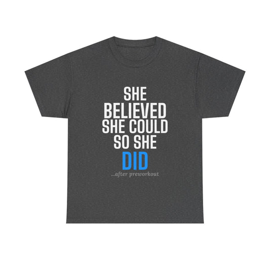DoD Fitness - She Believed Hoodie