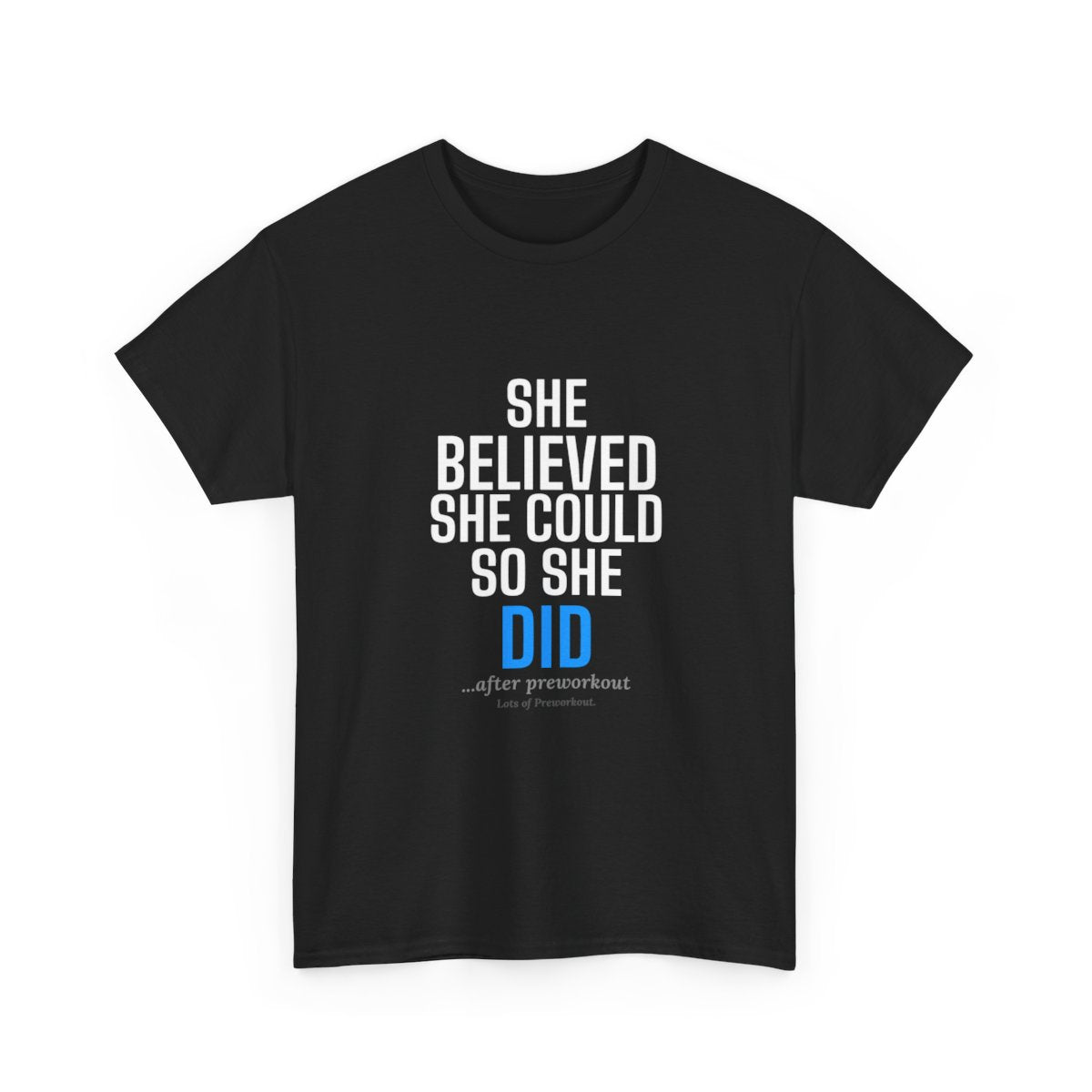 DoD Fitness - She Believed Women's Tee
