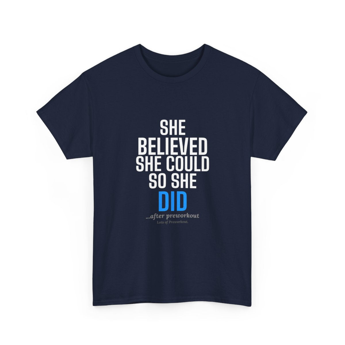 DoD Fitness - She Believed Women's Tee