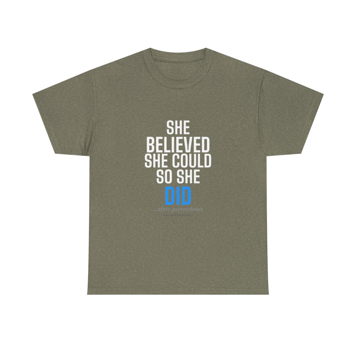 DoD Fitness - She Believed Women's Tee