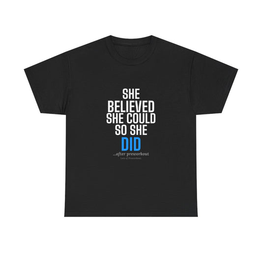 DoD Fitness - She Believed Women's Tee