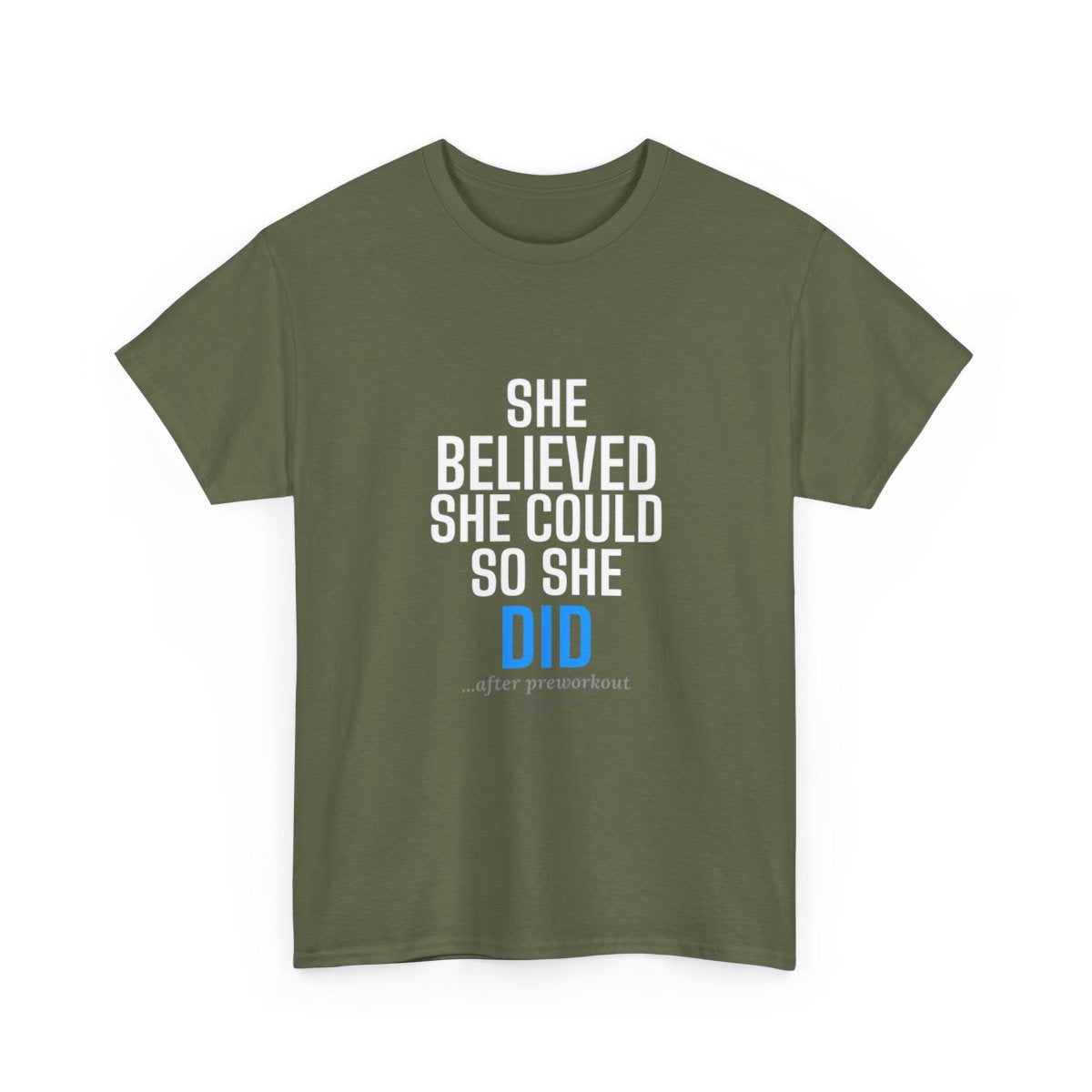 DoD Fitness - She Believed Women's Tee