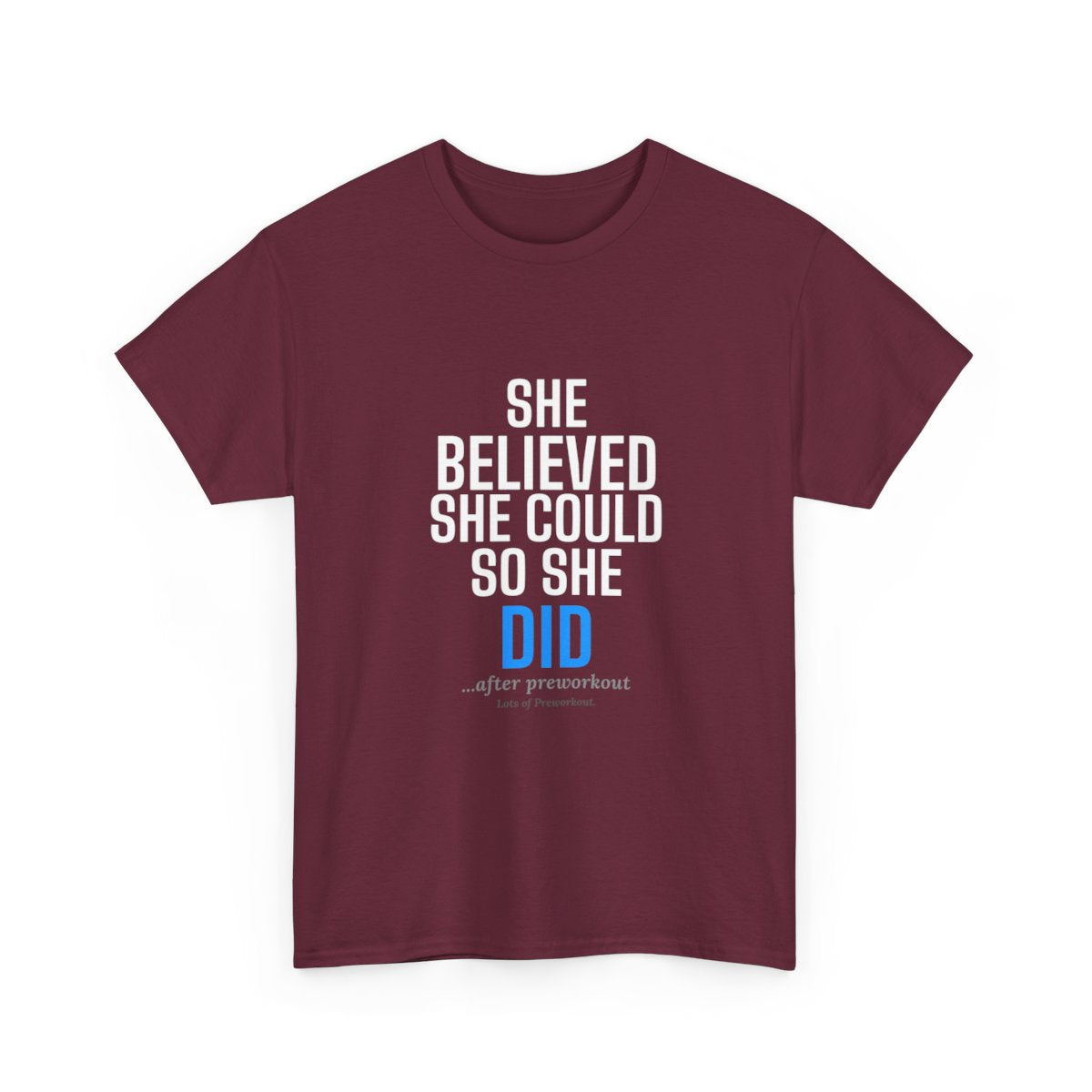 DoD Fitness - She Believed Women's Tee