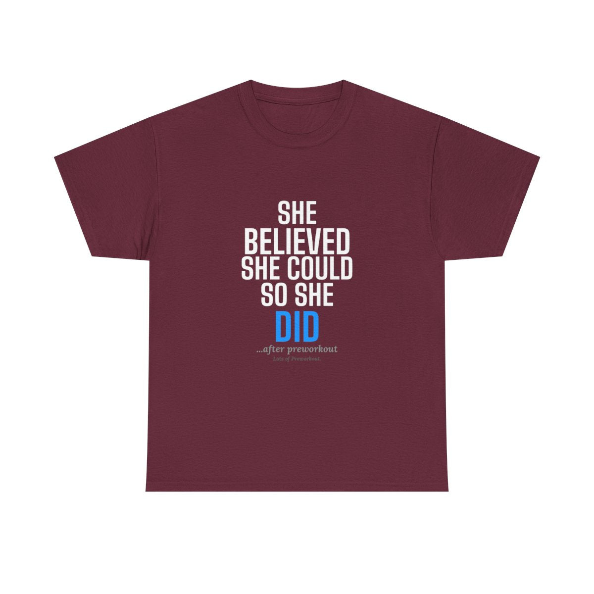 DoD Fitness - She Believed Women's Tee