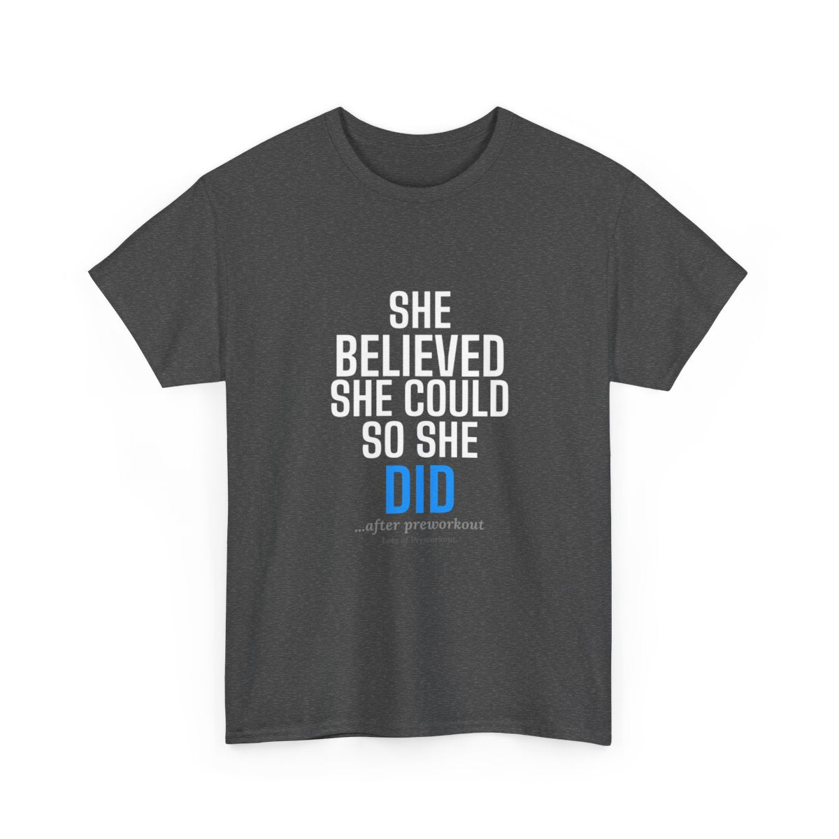 DoD Fitness - She Believed Women's Tee
