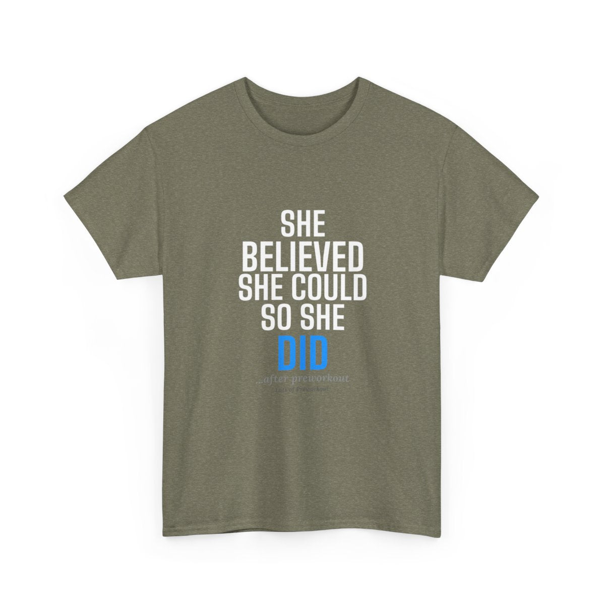DoD Fitness - She Believed Women's Tee