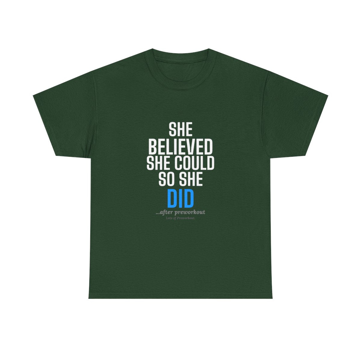 DoD Fitness - She Believed Women's Tee