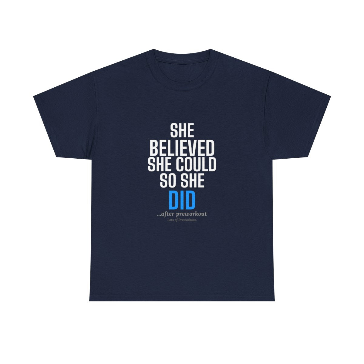 DoD Fitness - She Believed Women's Tee