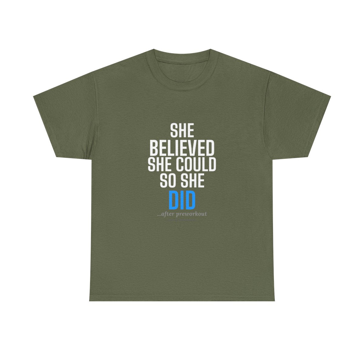 DoD Fitness - She Believed Women's Tee
