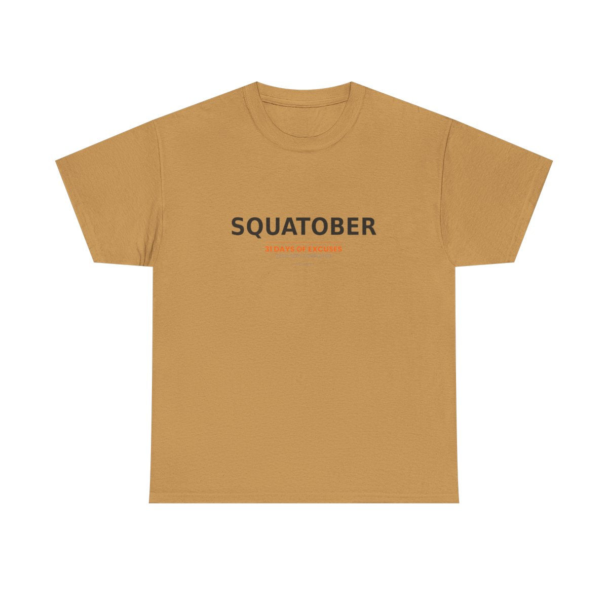 DoD Fitness - Squatober - 31 Days of Excuses Women's Tee