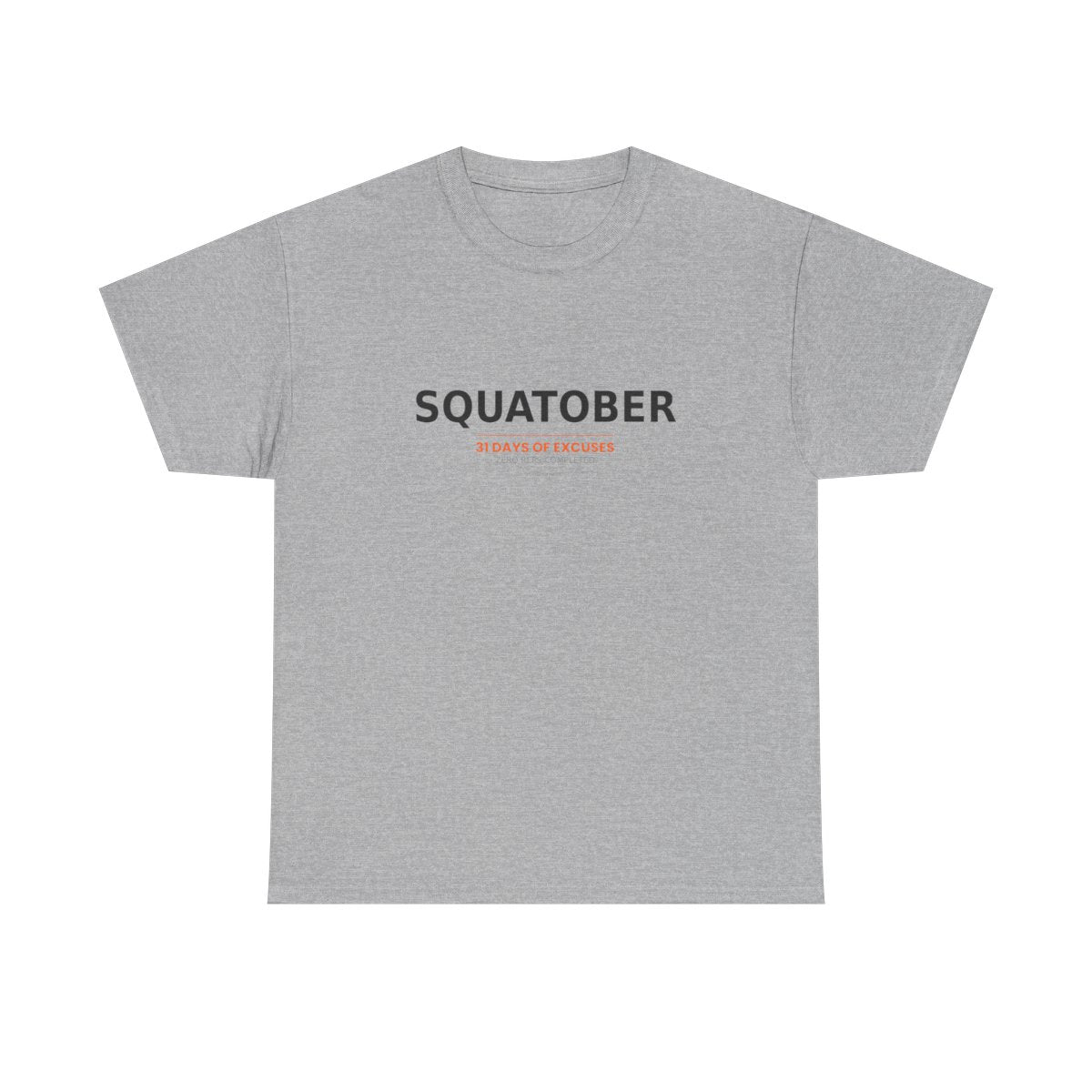 DoD Fitness - Squatober - 31 Days of Excuses Women's Tee