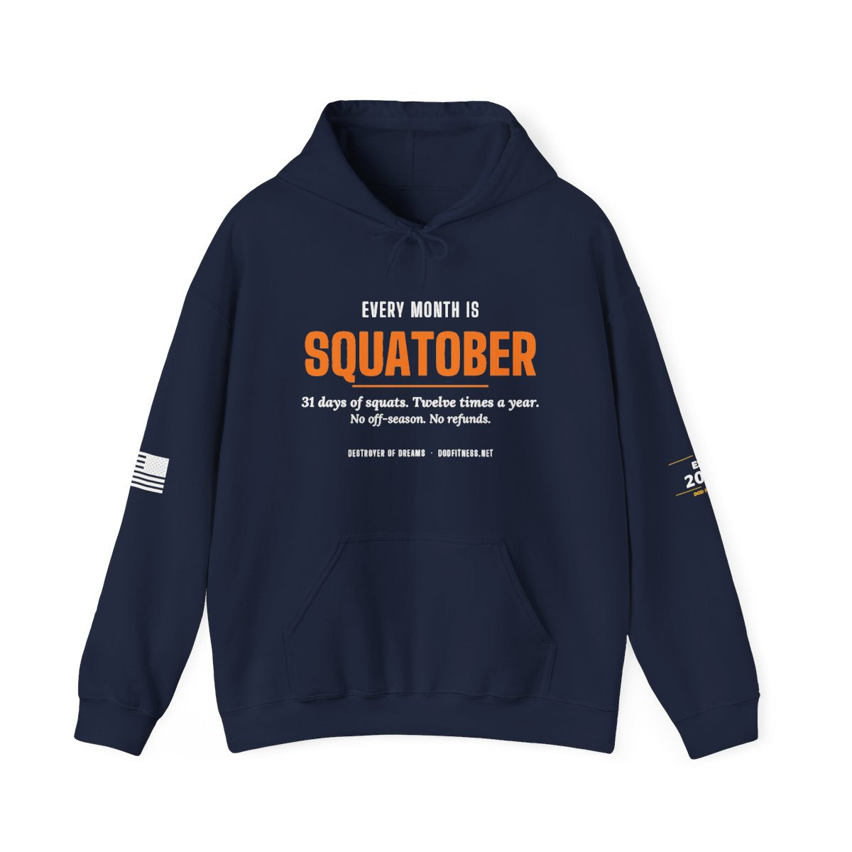 DoD Fitness - Squatober Hoodie