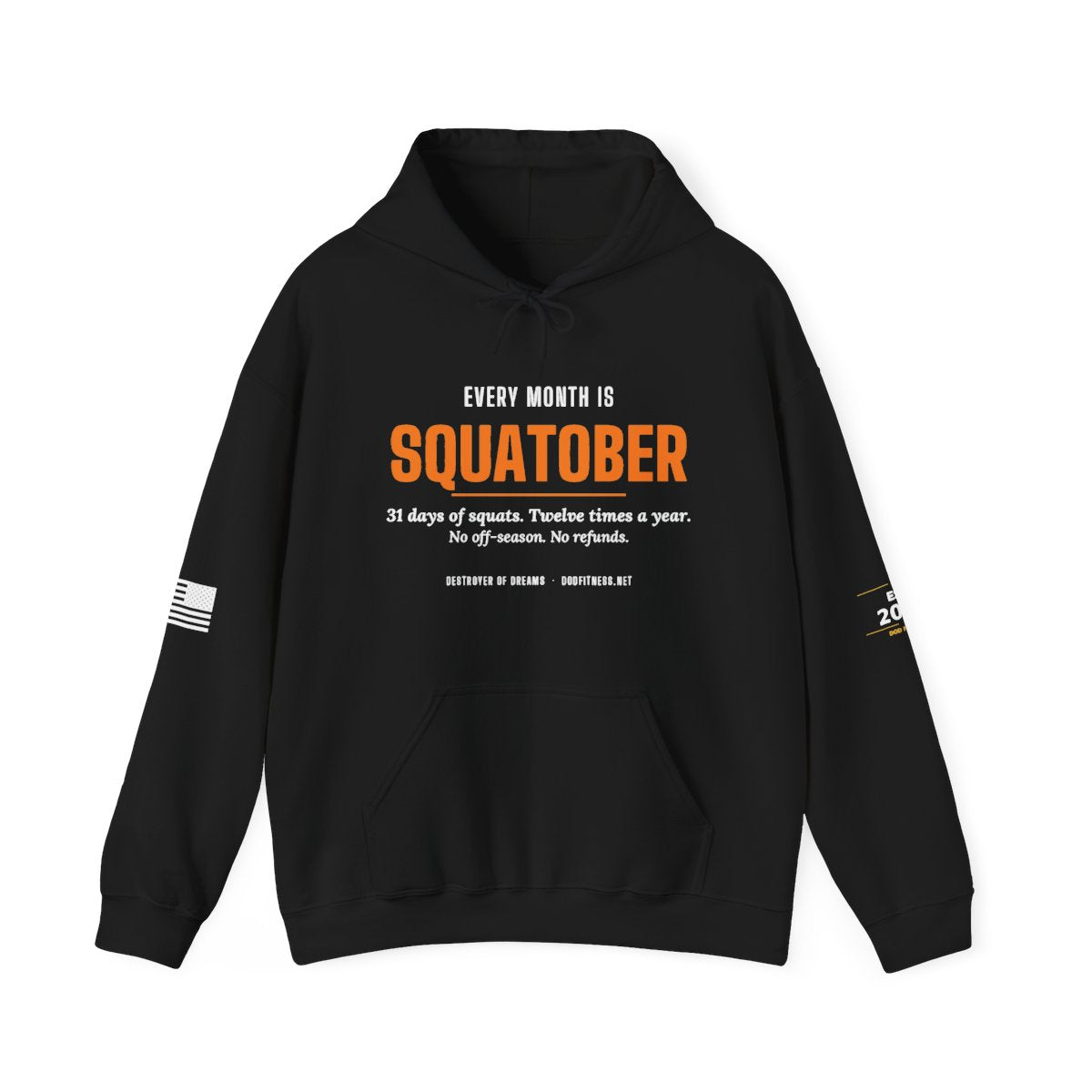 DoD Fitness - Squatober Hoodie