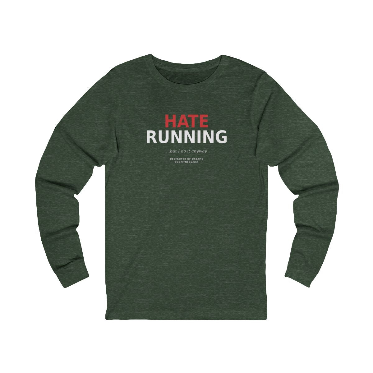 Still Not Running - Anti Cardio LS in Heather Forest