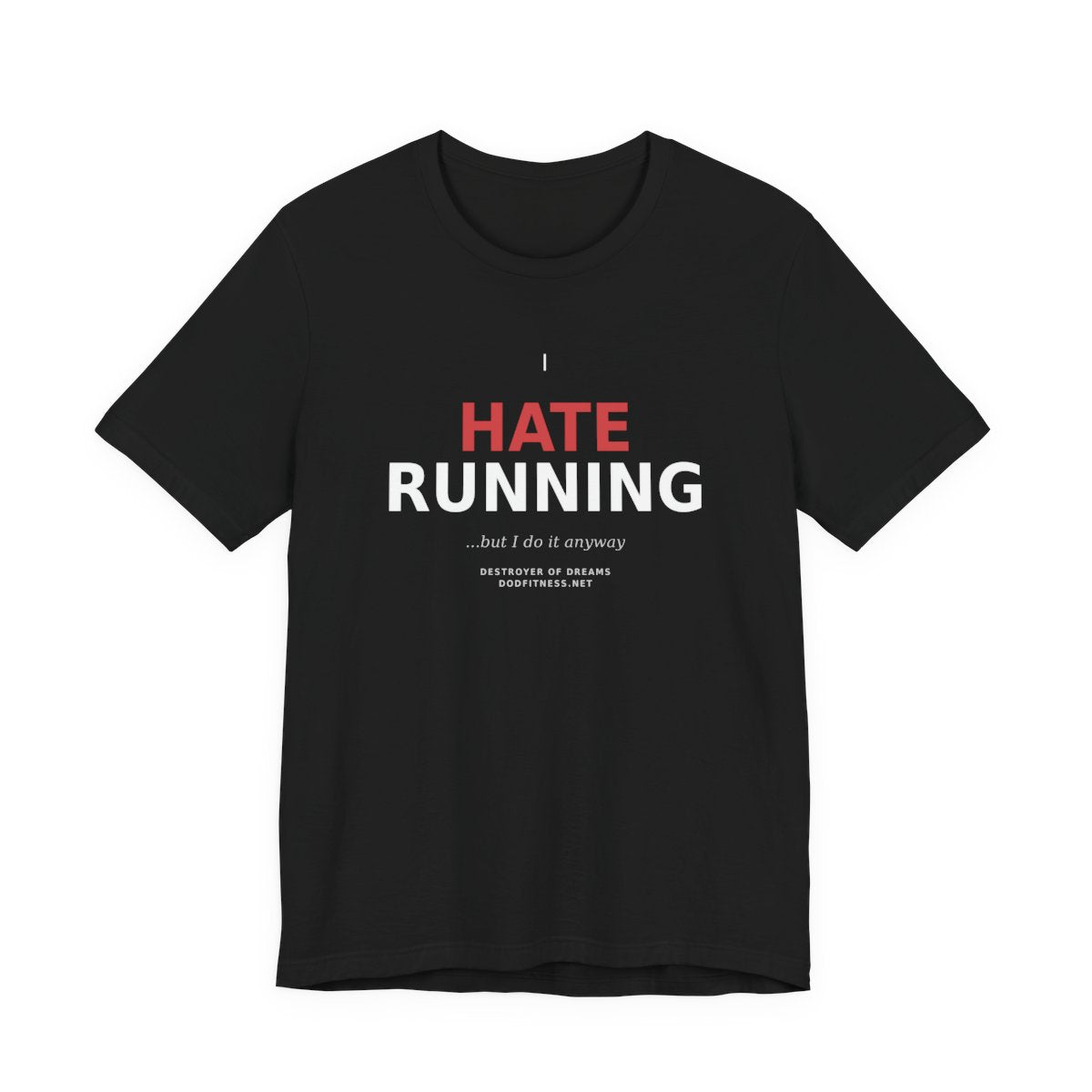 Still Not Running - Anti Cardio Mens Tee in Black