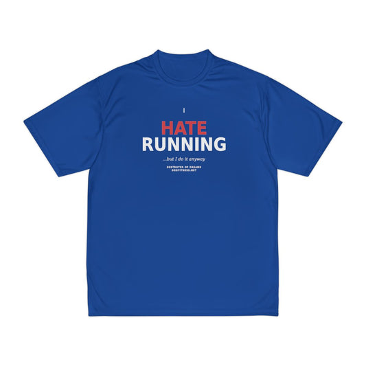Still Not Running - Anti Cardio Moisture Wicking in Royal