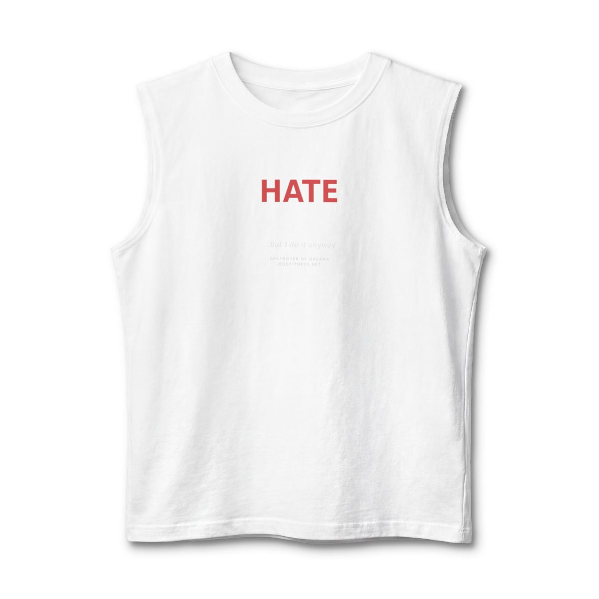 Still Not Running - Anti Cardio Stringer in White