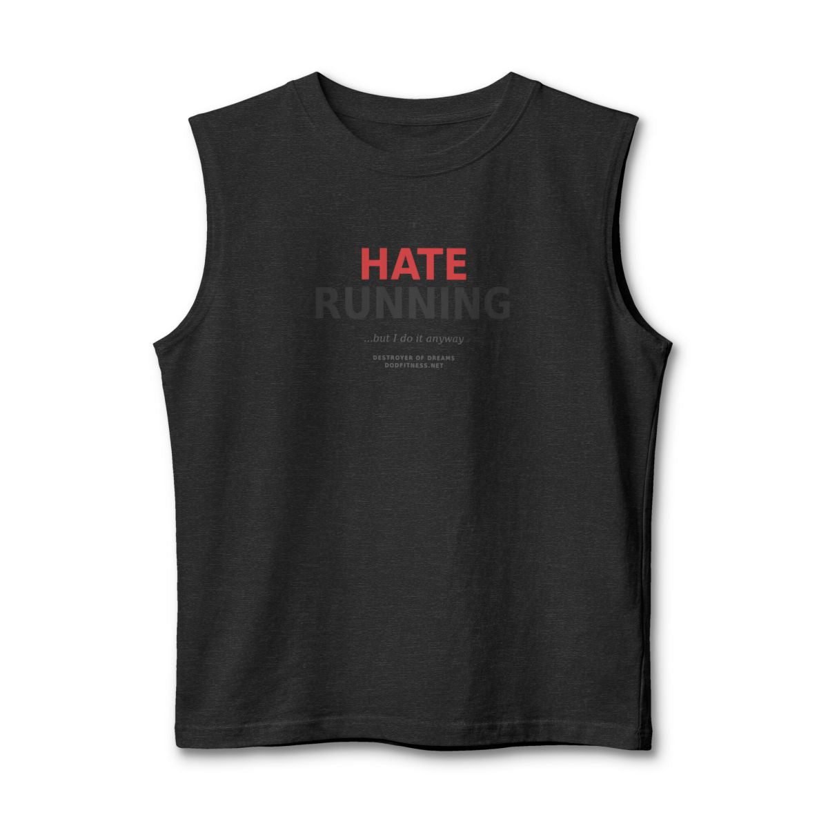 Still Not Running - Anti Cardio Stringer in Dark Grey Heather