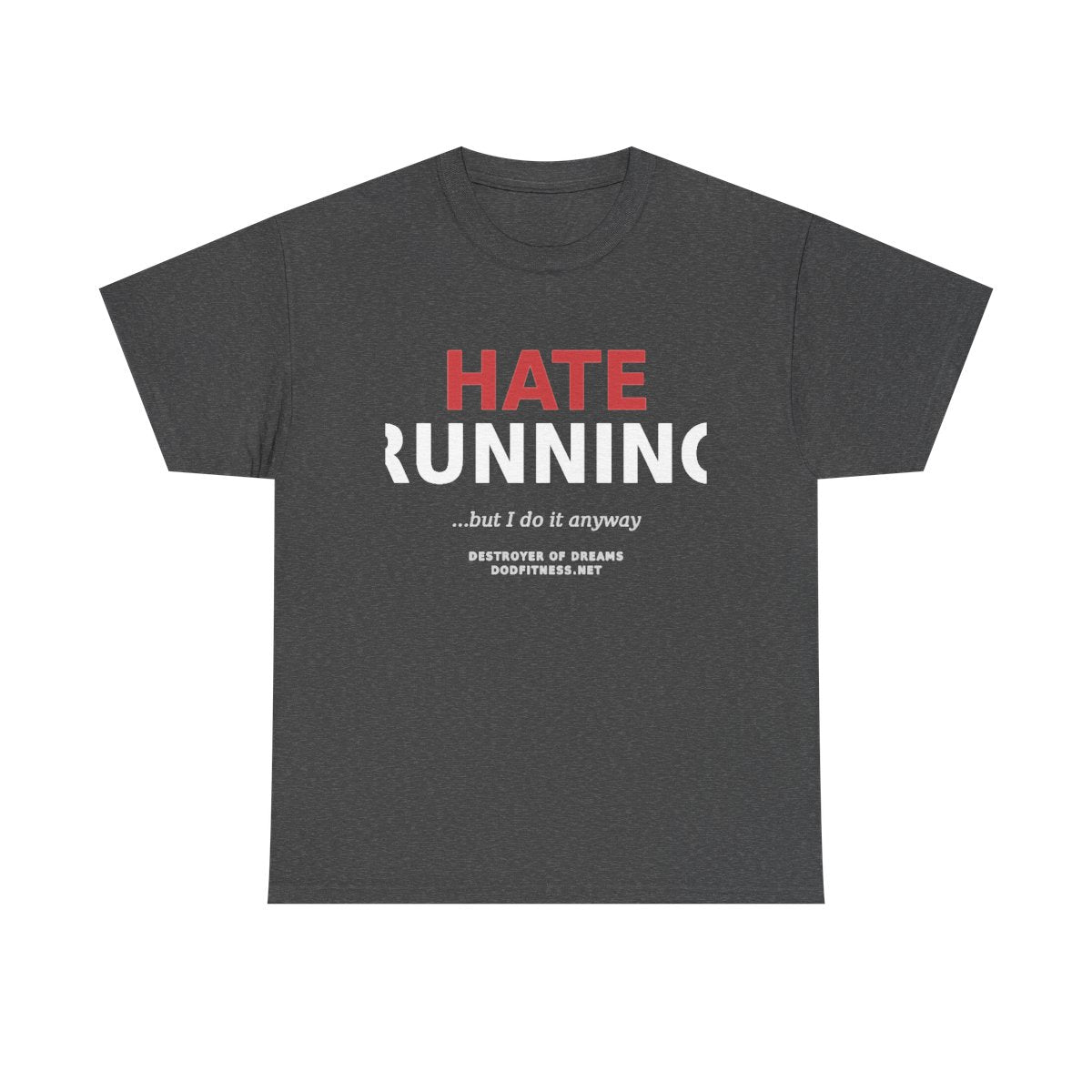 Still Not Running - Anti Cardio Womens Tee in Dark Heather