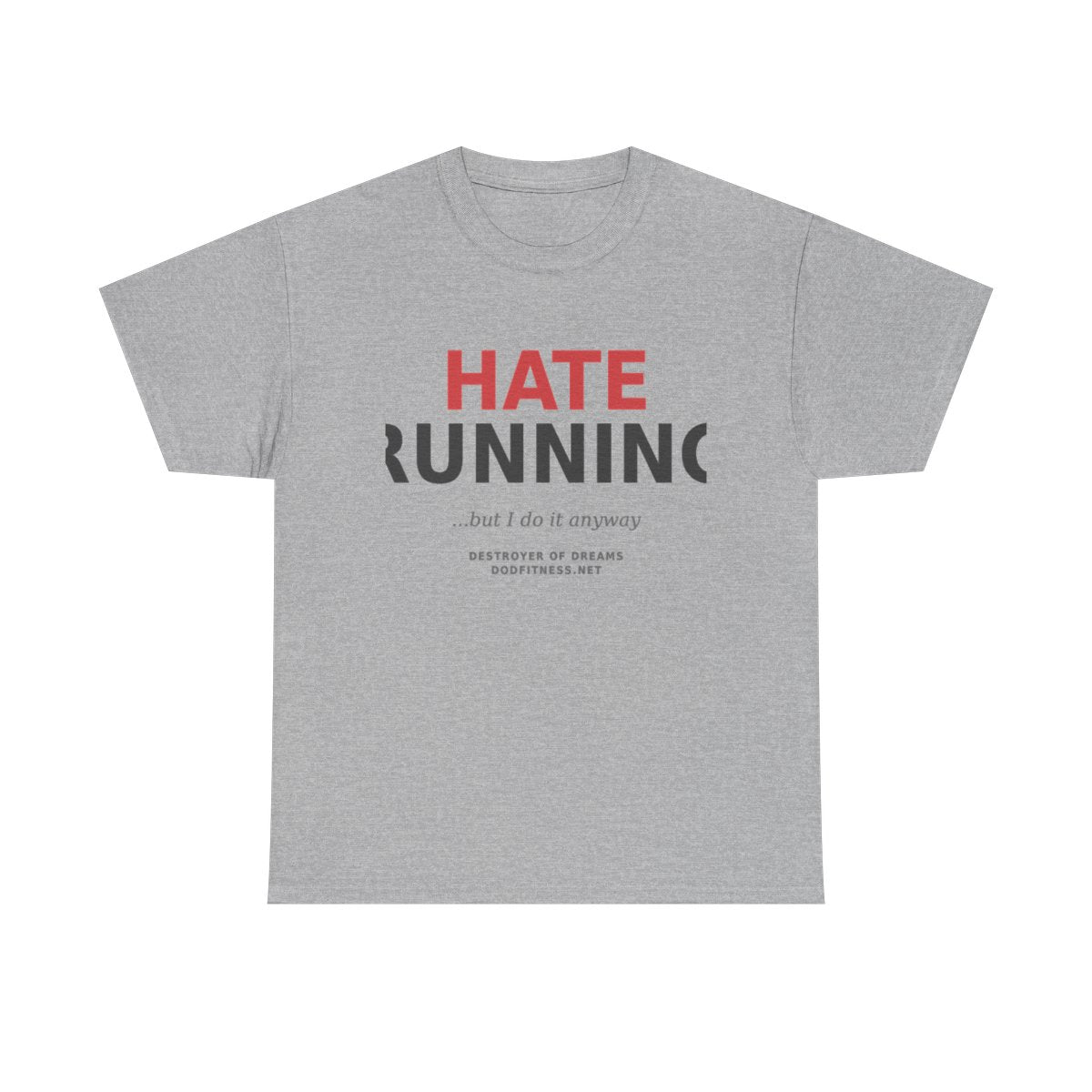Still Not Running - Anti Cardio Womens Tee in Sport Grey