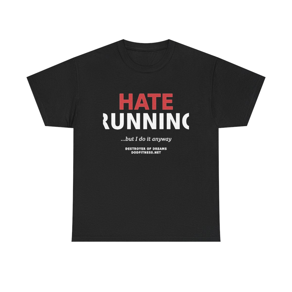 Still Not Running - Anti Cardio Womens Tee in Black