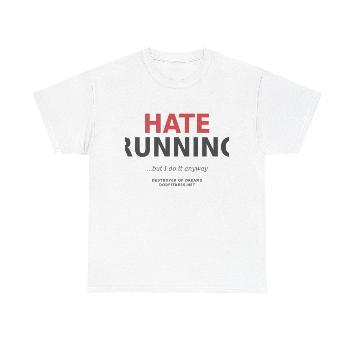 Still Not Running - Anti Cardio Womens Tee in White