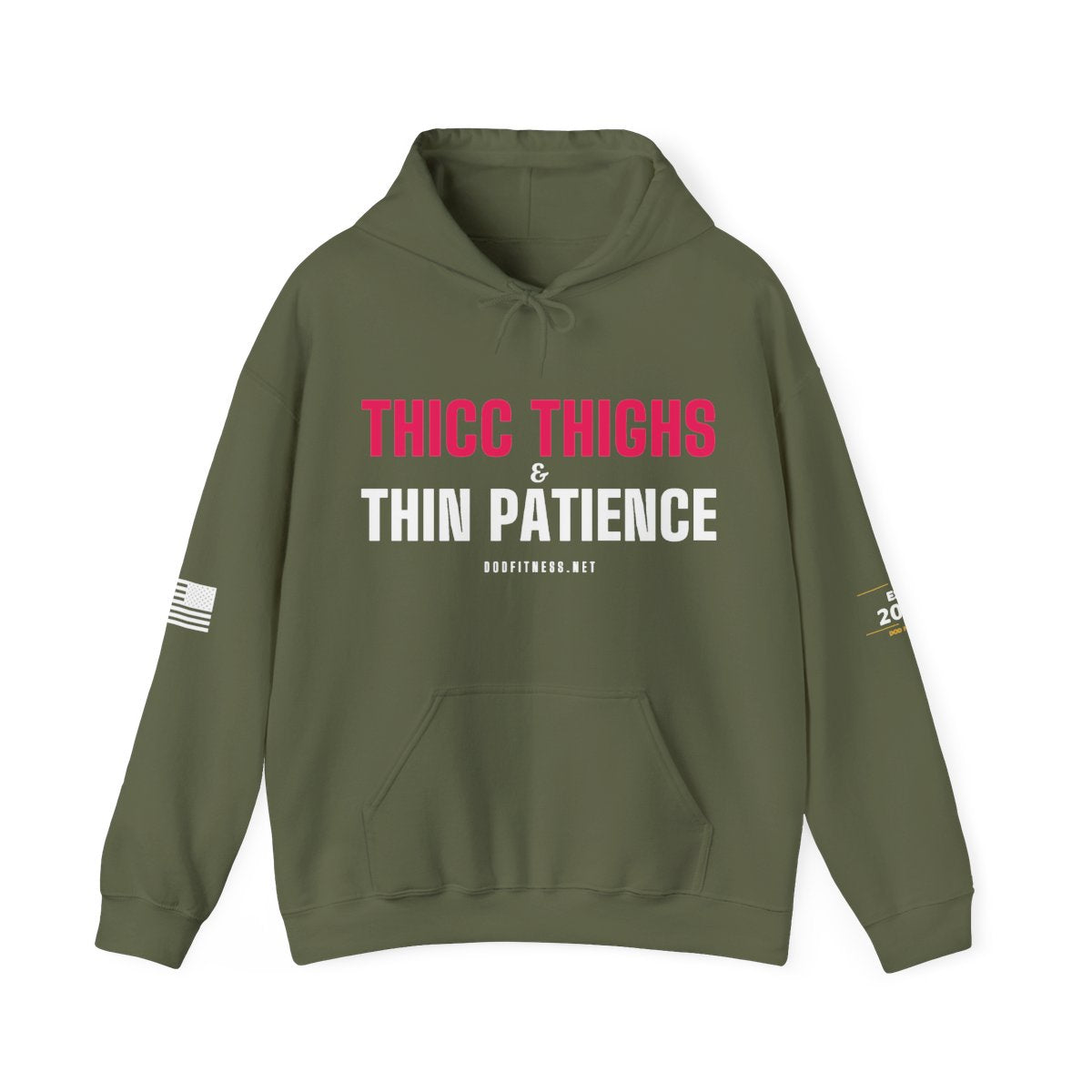DoD Fitness - Thicc Thighs Hoodie
