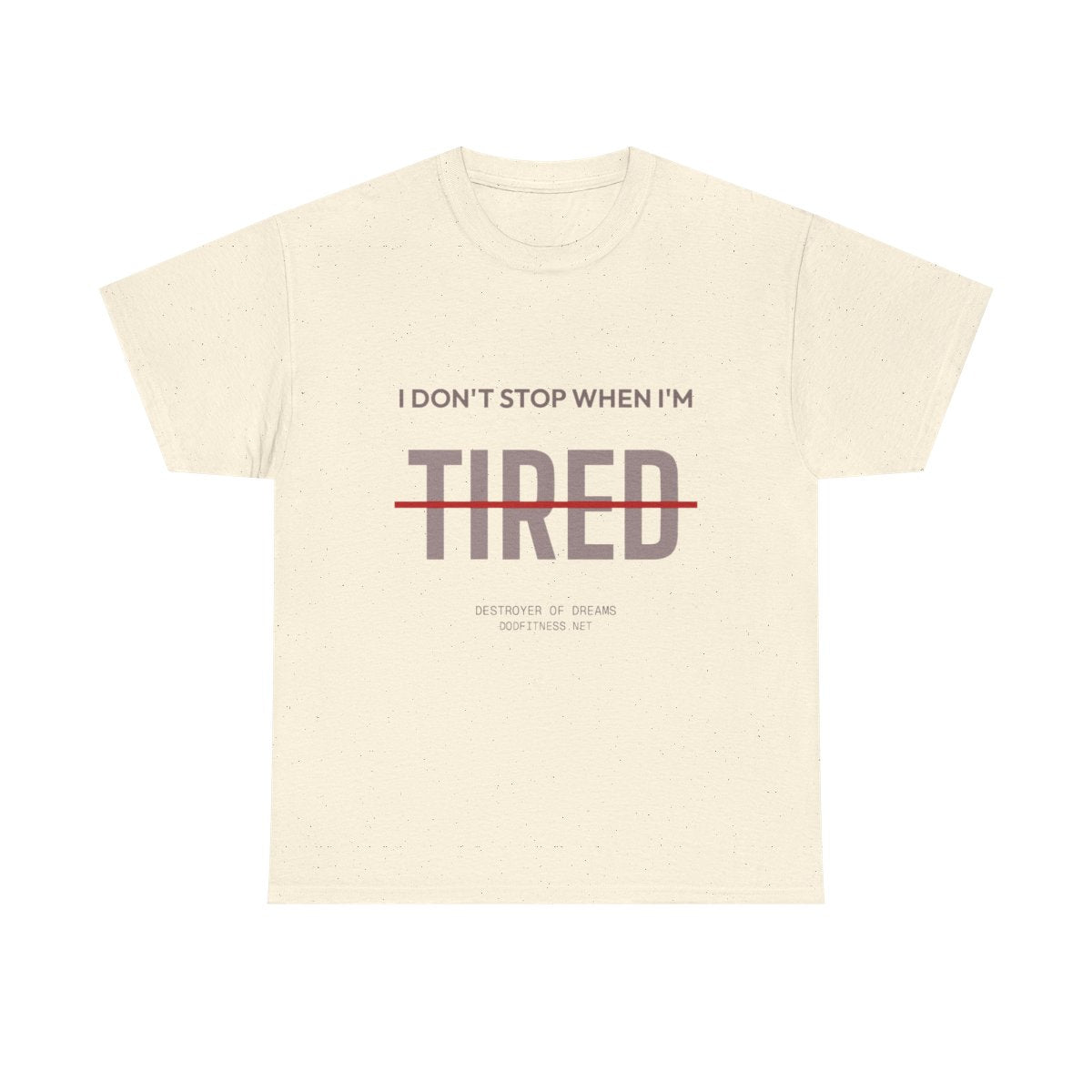 DoD Fitness - Tired Women's Tee