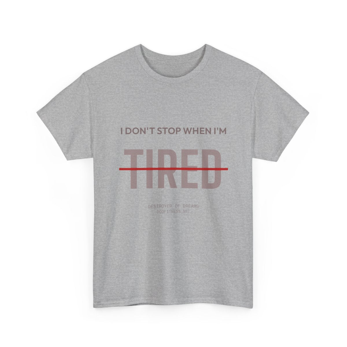 DoD Fitness - Tired Women's Tee