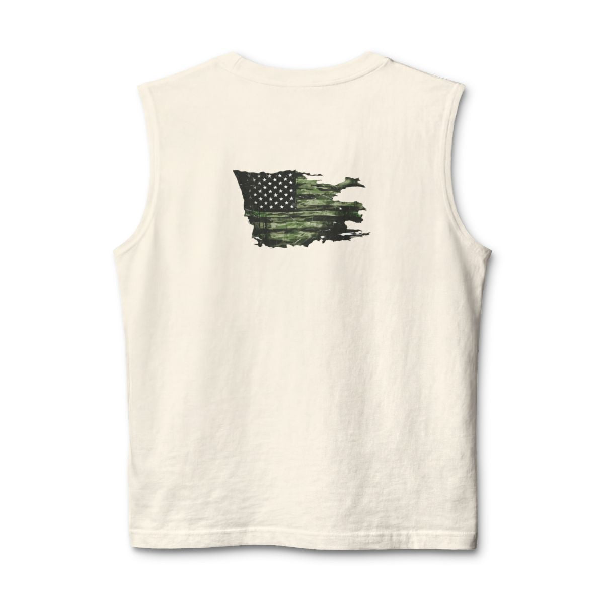 United We Serve - Military stringer tank - funny gym shirt by DoD Fitness