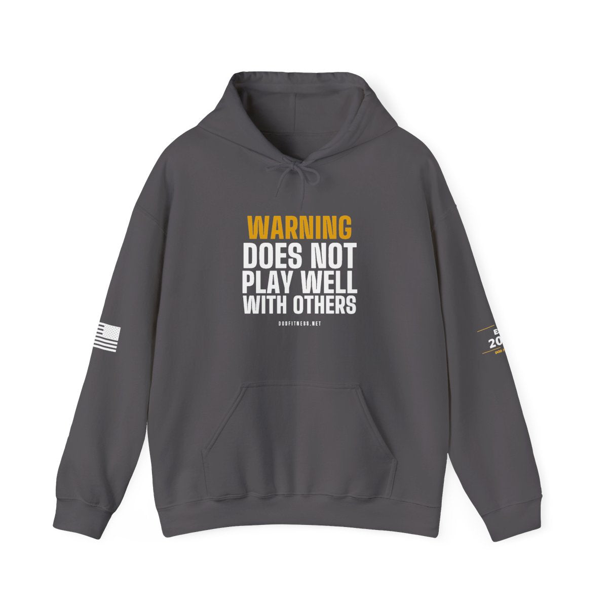 DoD Fitness - Warning Label Hoodie