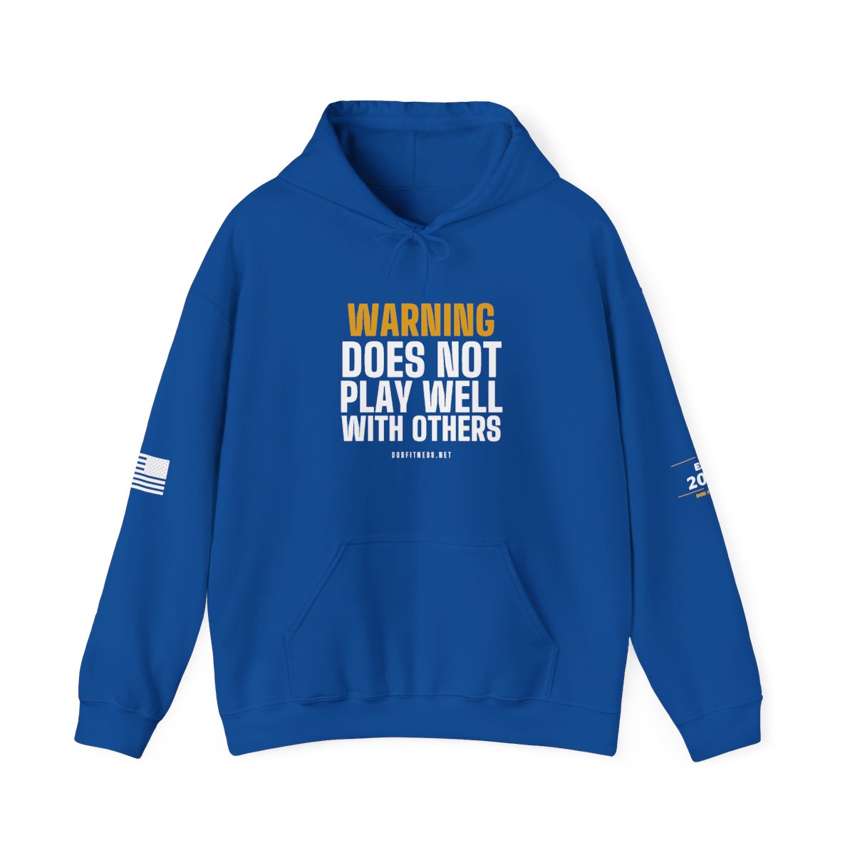 DoD Fitness - Warning Label Hoodie