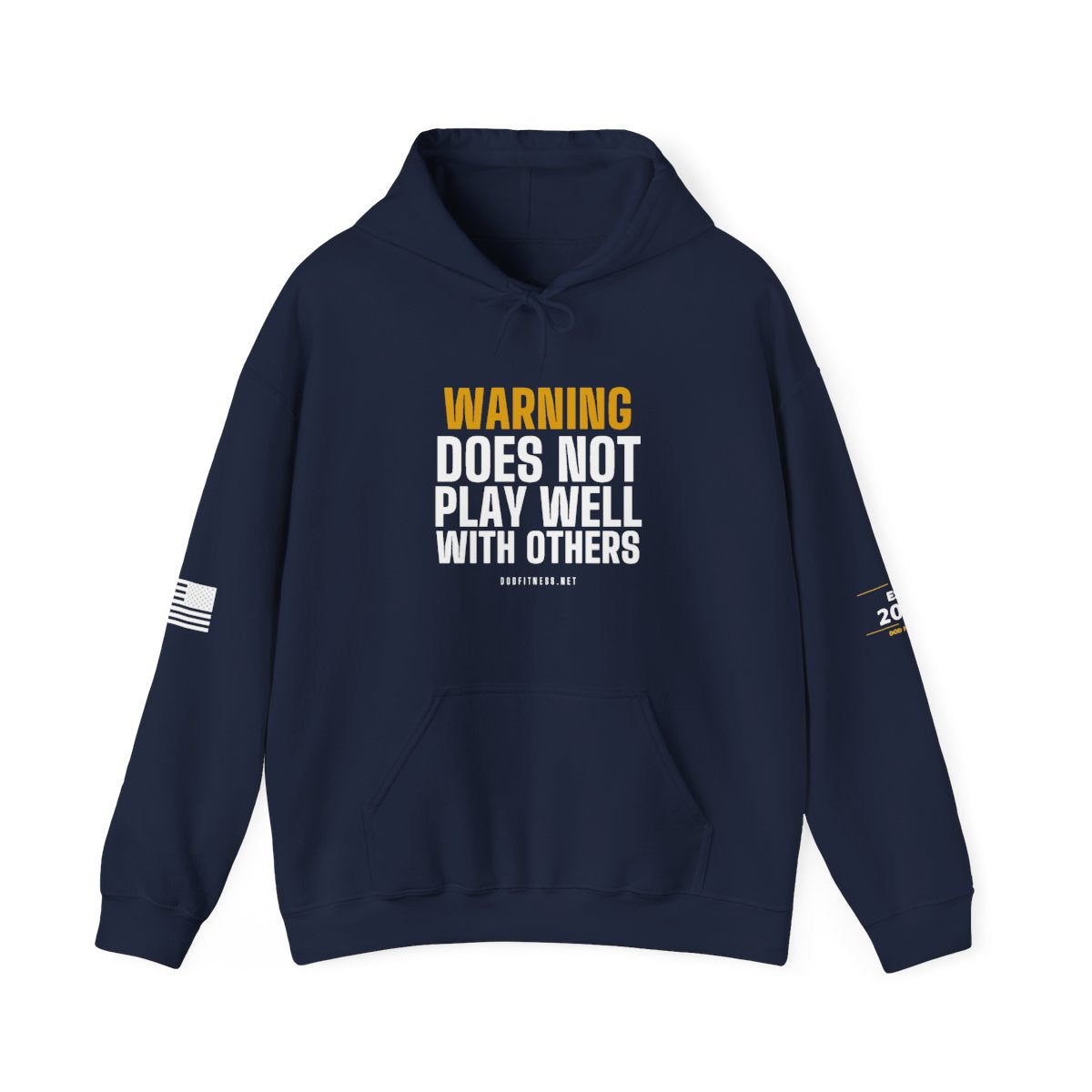 DoD Fitness - Warning Label Hoodie