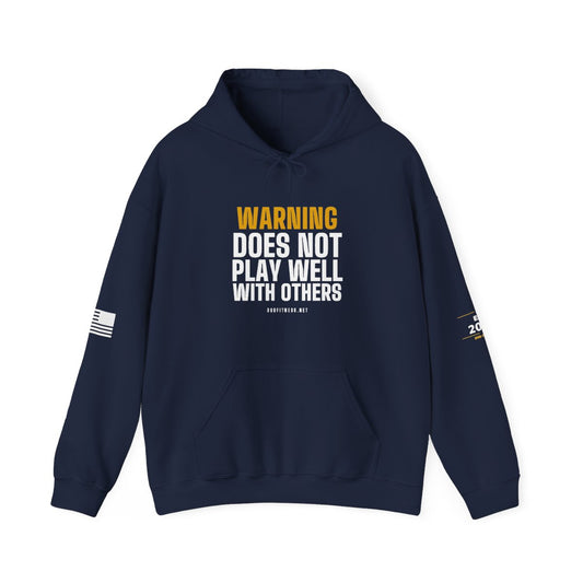 DoD Fitness - Warning Label Hoodie