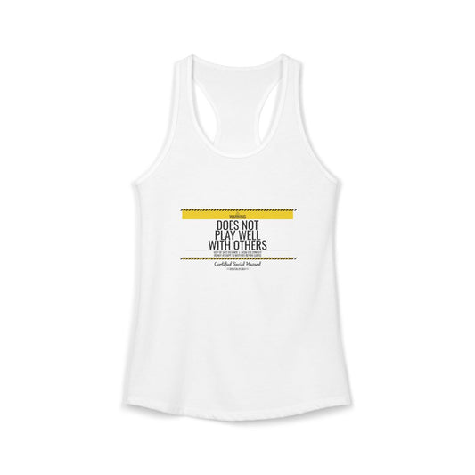 DoD Fitness - Warning Label Women's Tank