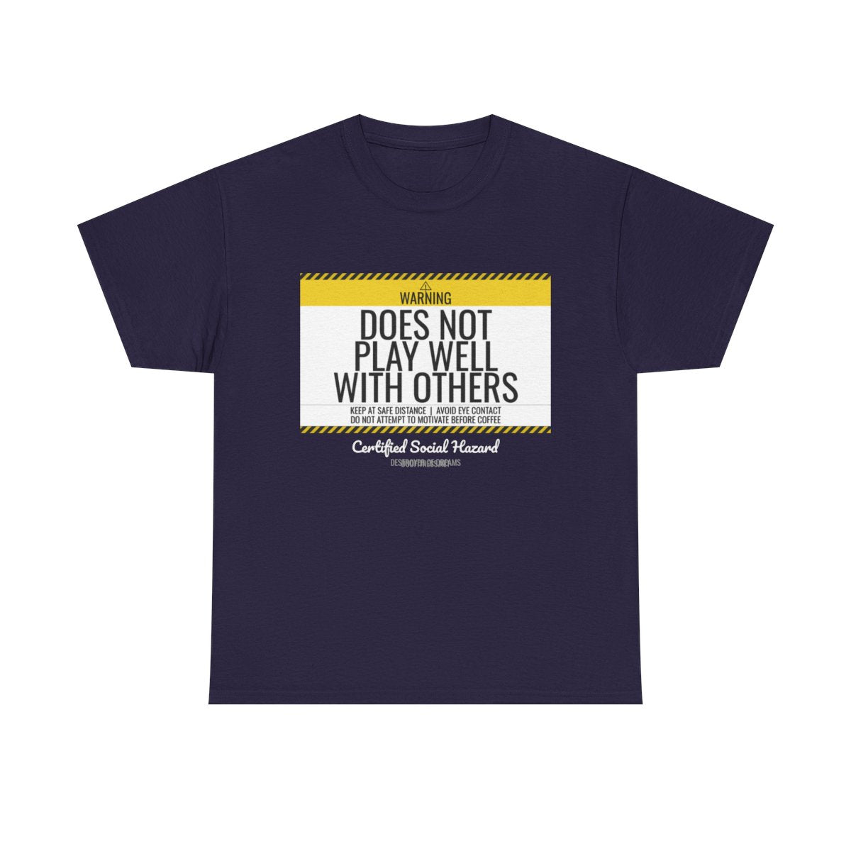 DoD Fitness - Warning Label Women's Tee