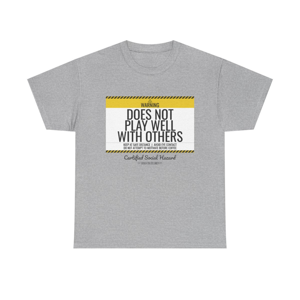 DoD Fitness - Warning Label Women's Tee