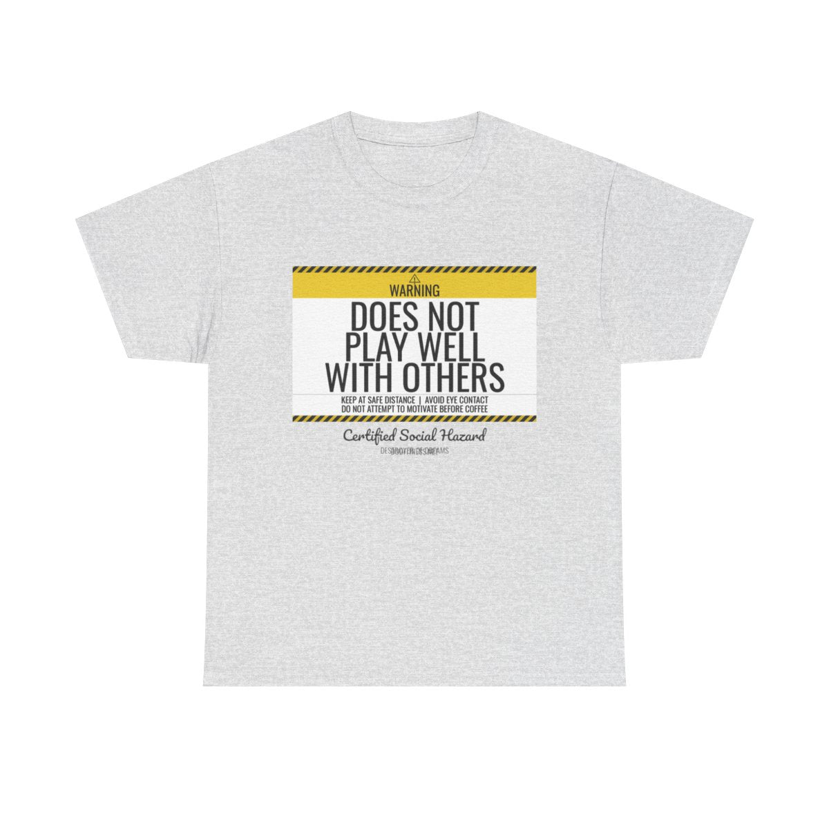 DoD Fitness - Warning Label Women's Tee