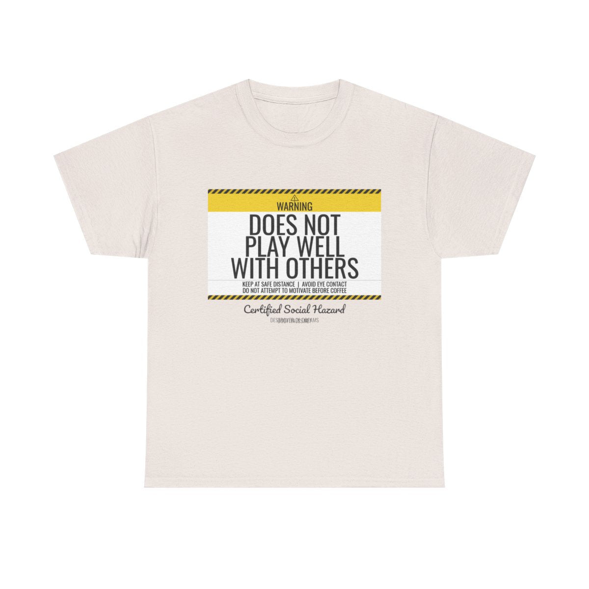 DoD Fitness - Warning Label Women's Tee