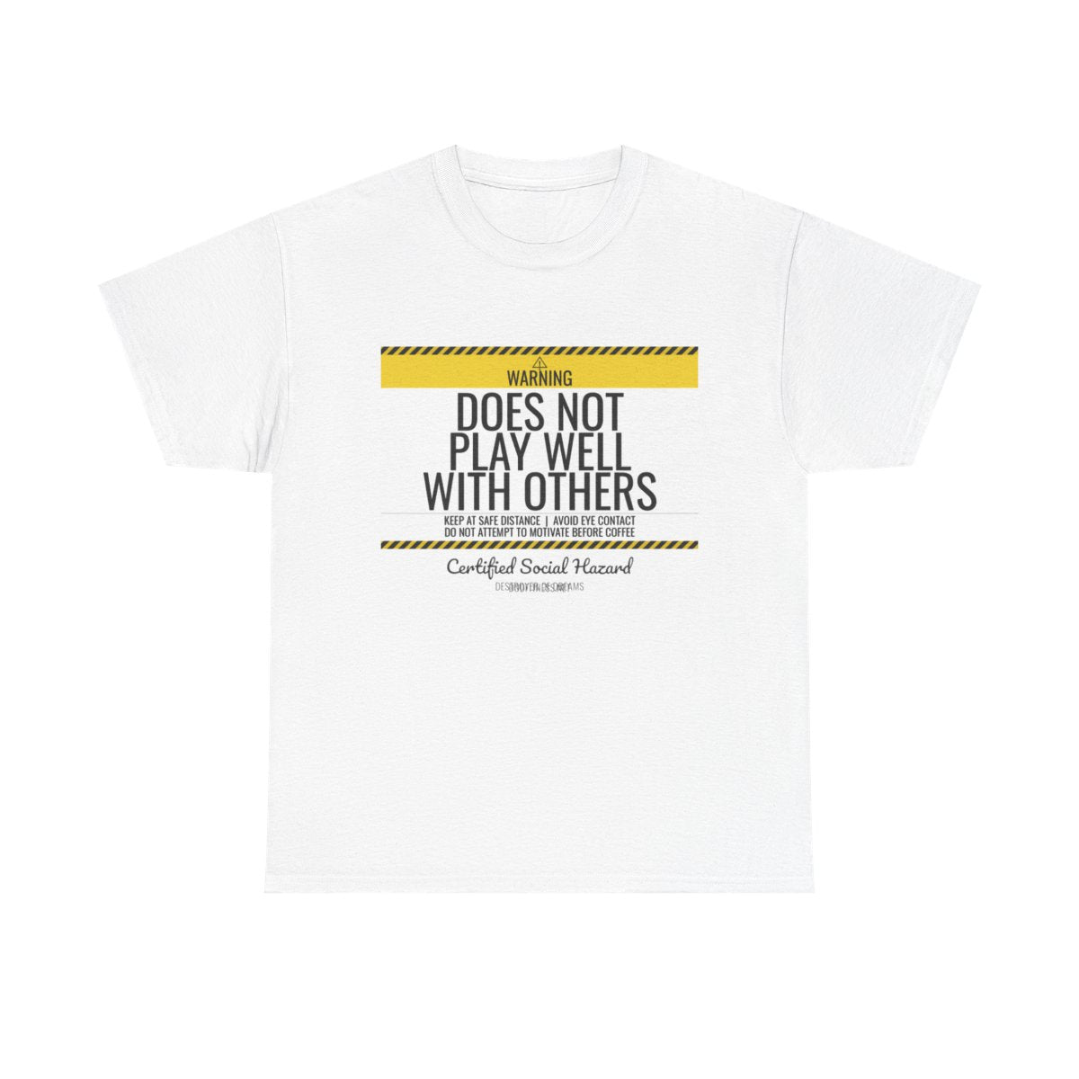 DoD Fitness - Warning Label Women's Tee