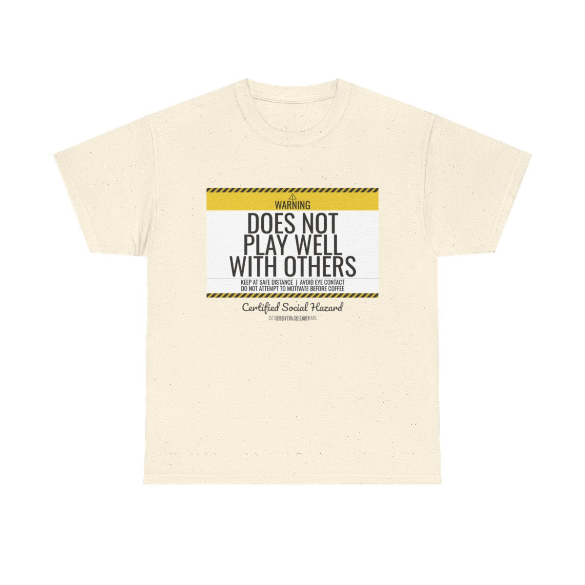 DoD Fitness - Warning Label Women's Tee