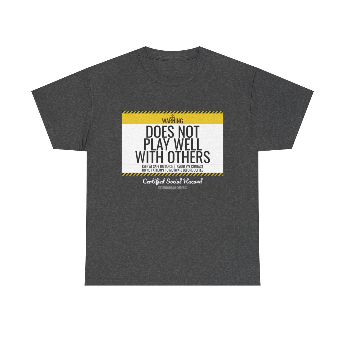 DoD Fitness - Warning Label Women's Tee