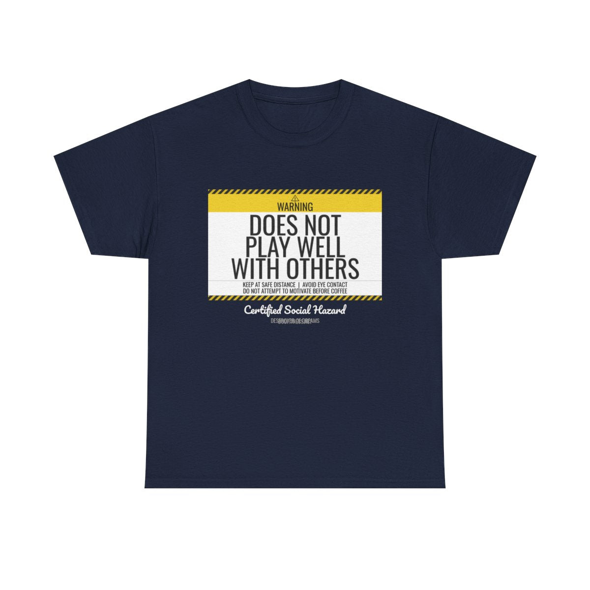 DoD Fitness - Warning Label Women's Tee