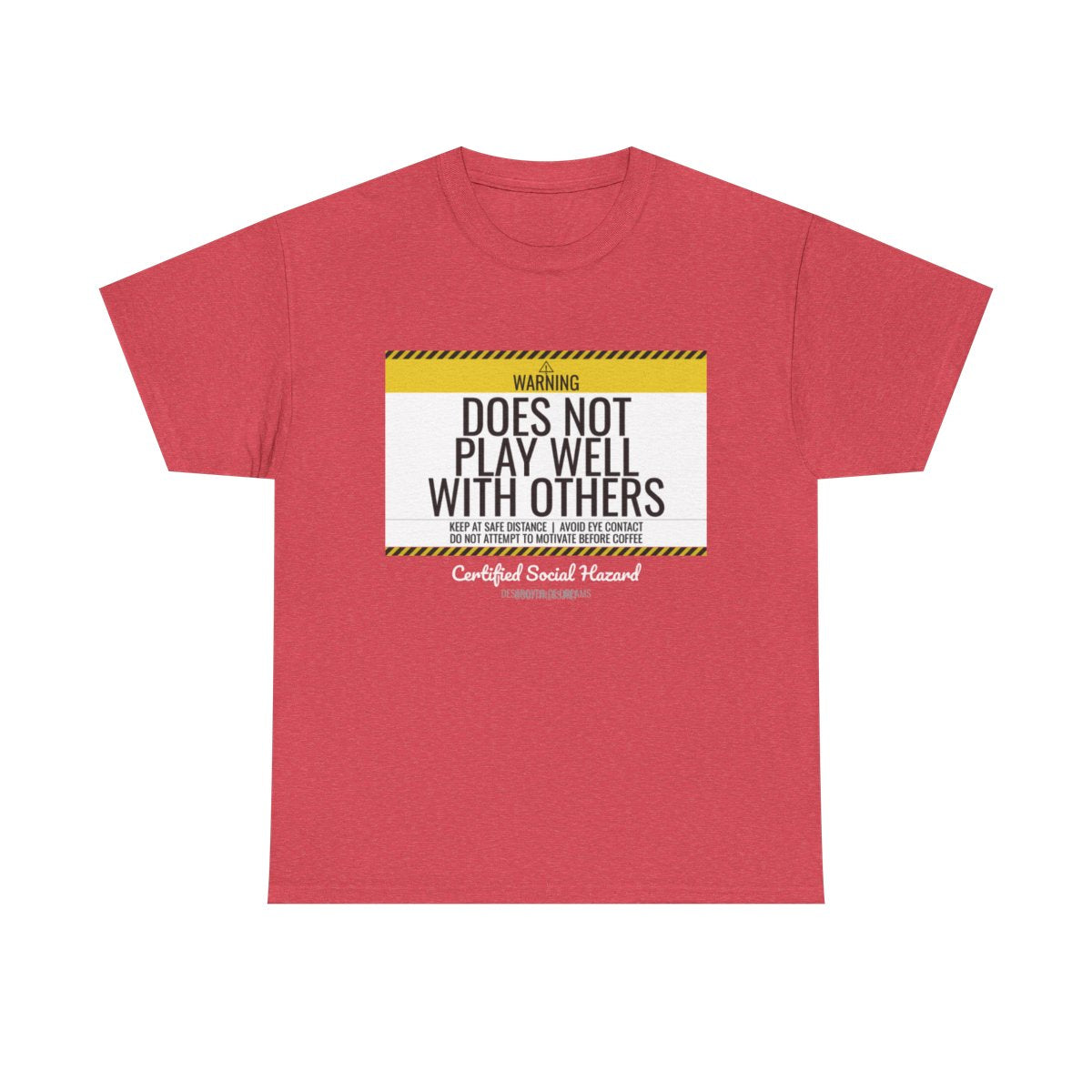 DoD Fitness - Warning Label Women's Tee