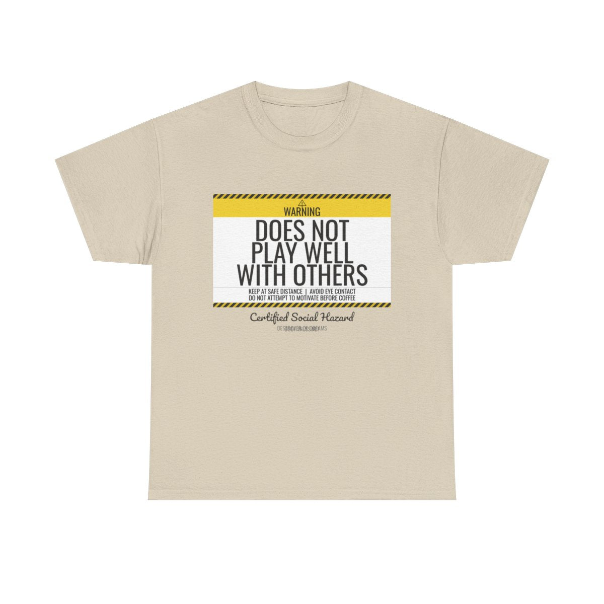 DoD Fitness - Warning Label Women's Tee